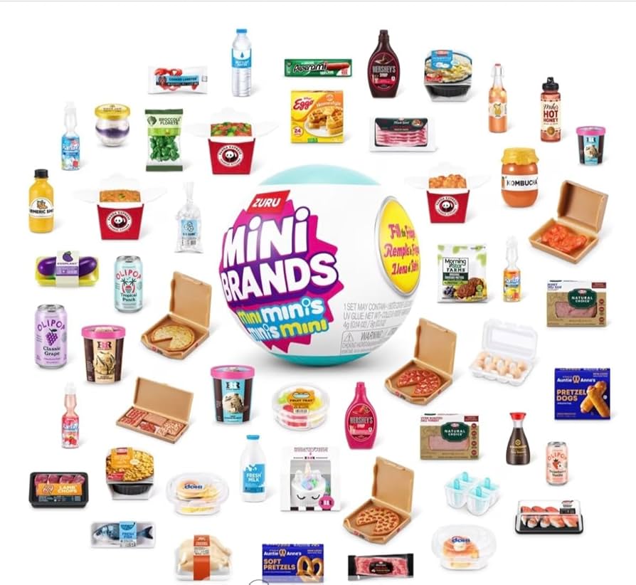 Amazon.co.jp: Zuru Mini Brands Fill The Fridge Mini Minis
